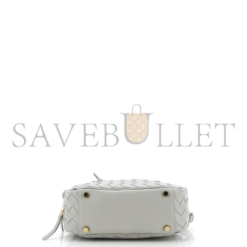 BOTTEGA VENETA GETAWAY BAG INTRECCIATO LEATHER SMALL 776736 (23.5*17.9*9cm)